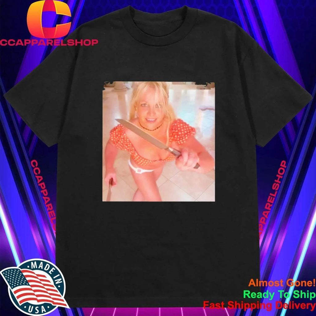 Britney Spears Butcher Baby Knife Dance Shirt
