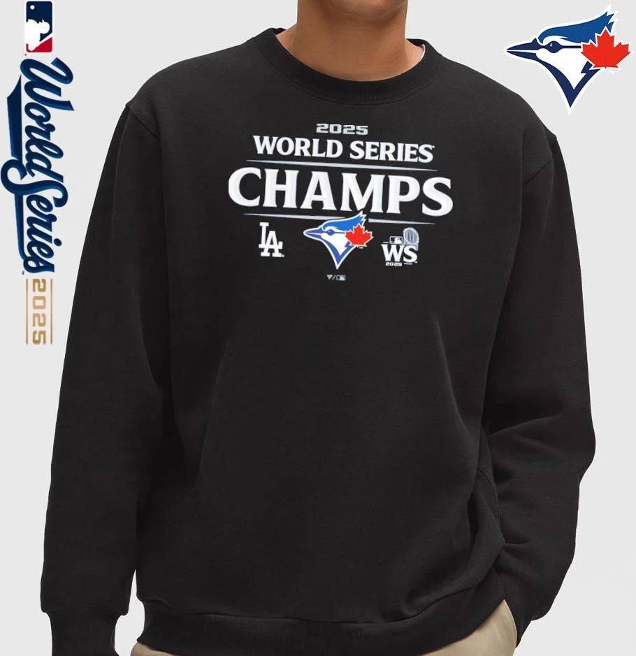 Toronto Blue Jays World Series Champions Official Logo Graphic 2025 T-Shirt