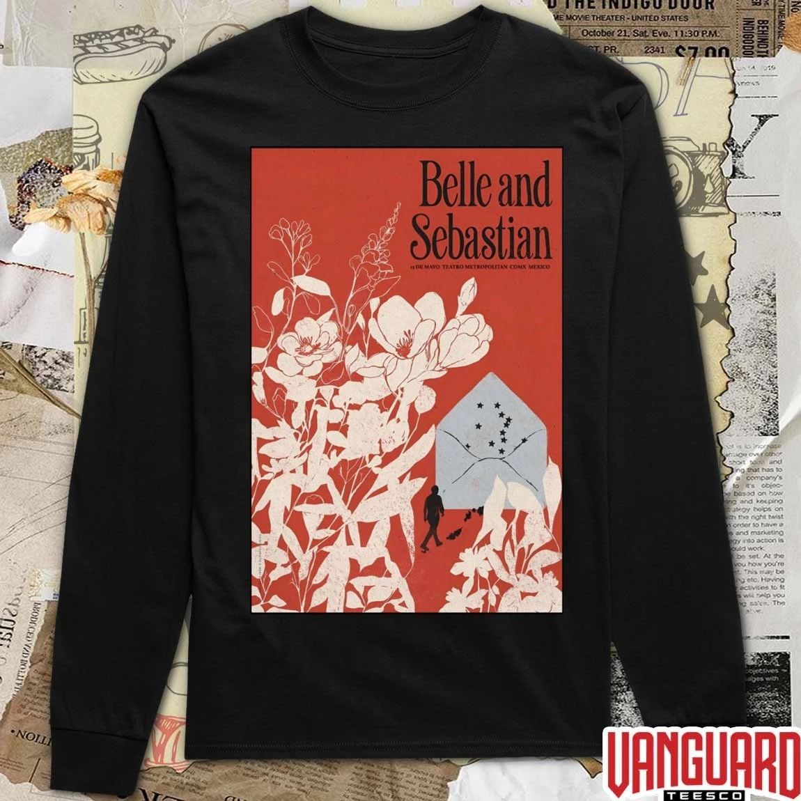 Belle And Sebastian Pop Up Now May 13 2026 Teatro Metropólitan, Mexico City Poster t-shirt