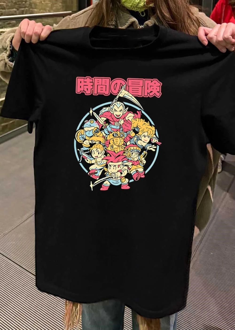Chrono Trigger Adventure Of Time Main Characters Shirt