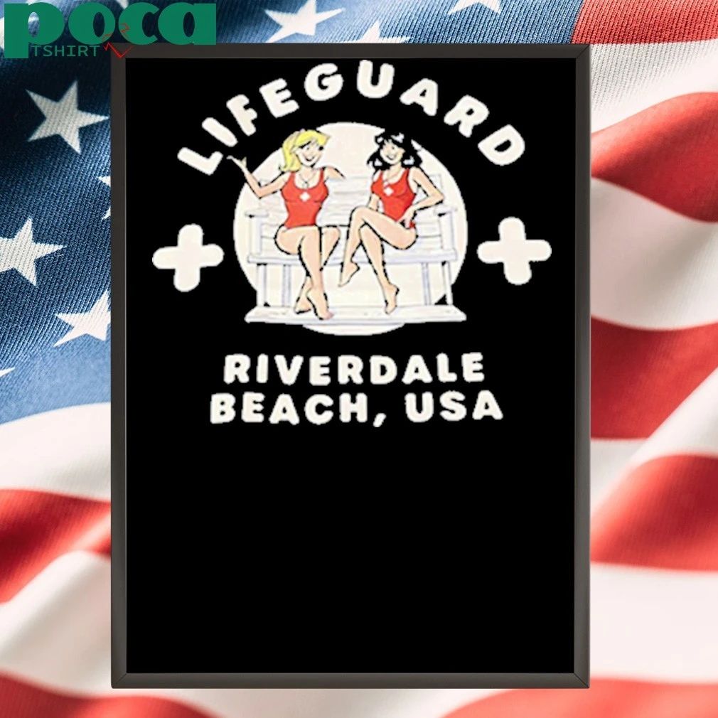 Life Guard Riverdale Beach USA Tee Shirt