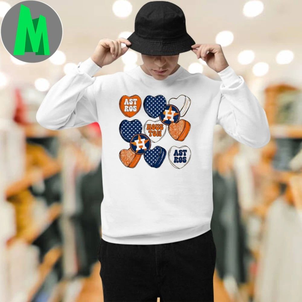 Heart Houston Astros Logo Shirt