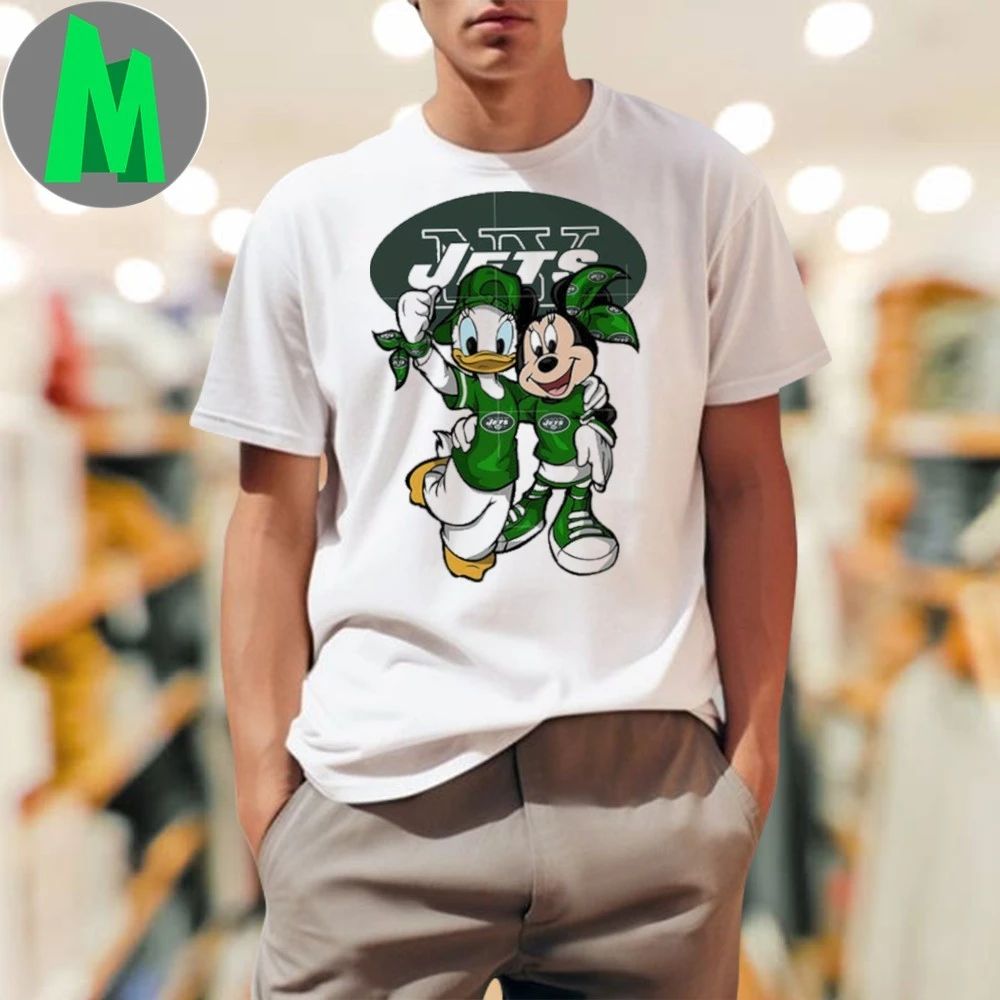 Daisy Minnie New York Jets Logo 2025 Shirt