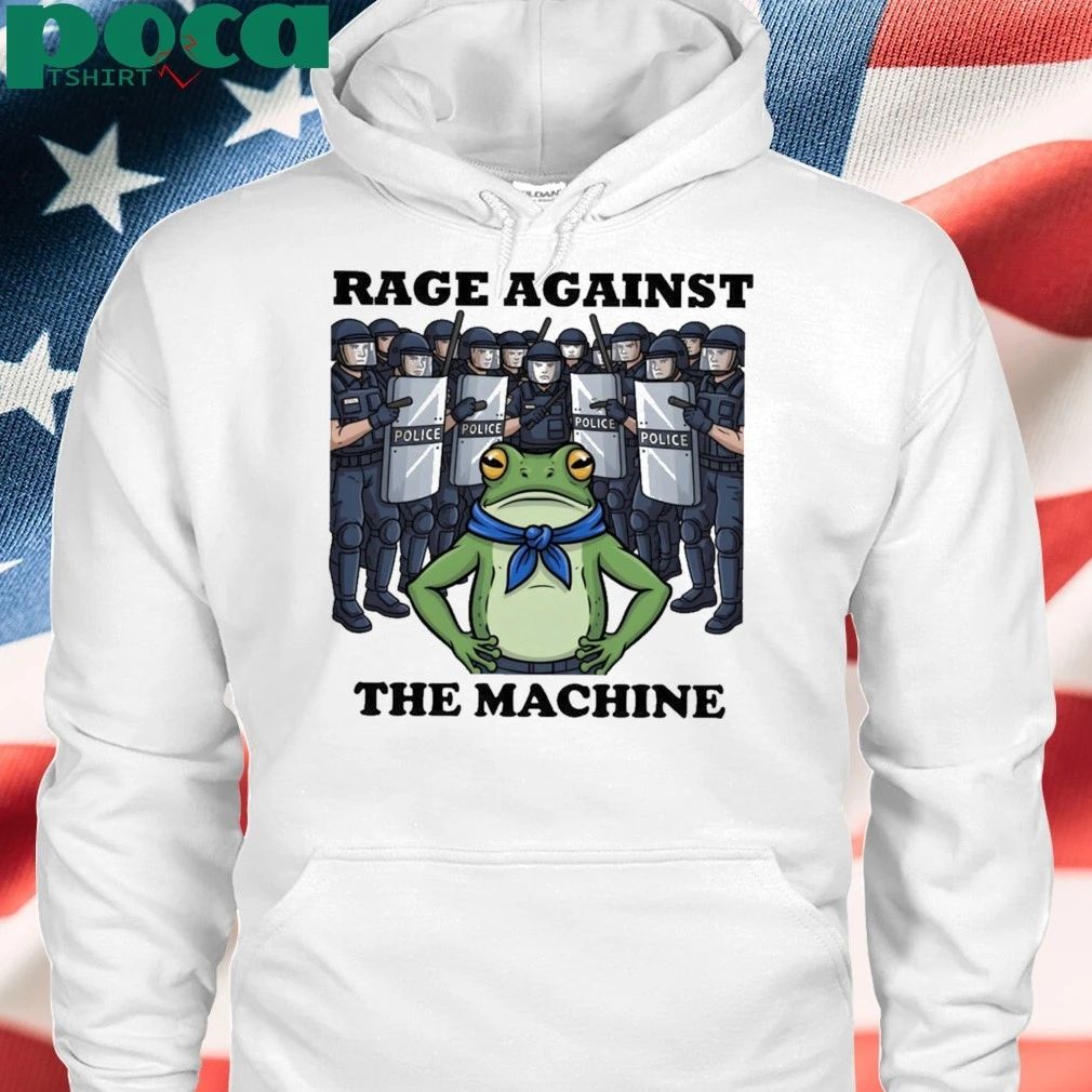 Portland Frog Protest – Rage Against The Machine Anti Fascism Anti Trump T-Shirt