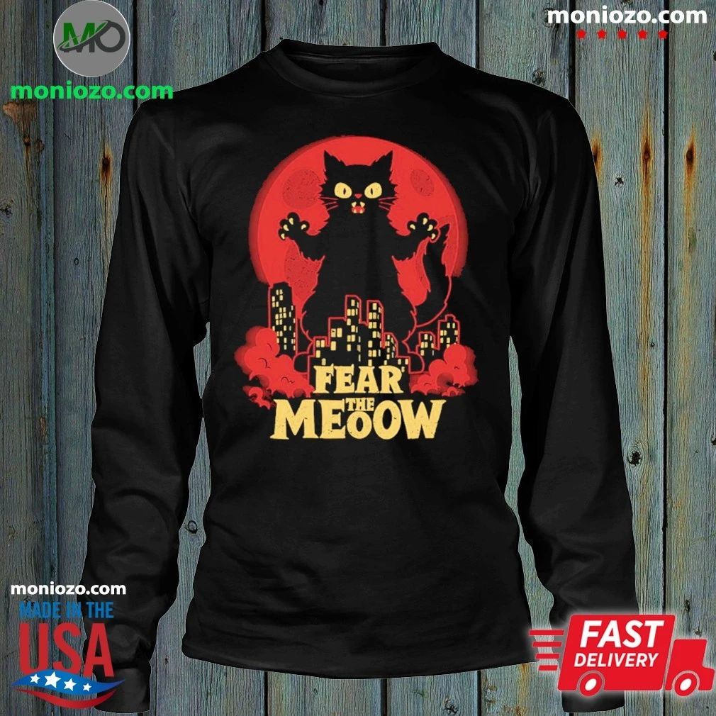Fear the Meoow Black Shirt