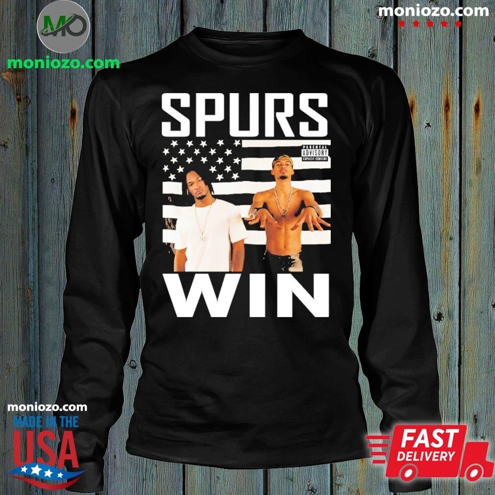 Victor Wembanyama and Stephon Castle Spurs Win-Outkast -Stankonia Inspired T-Shirt