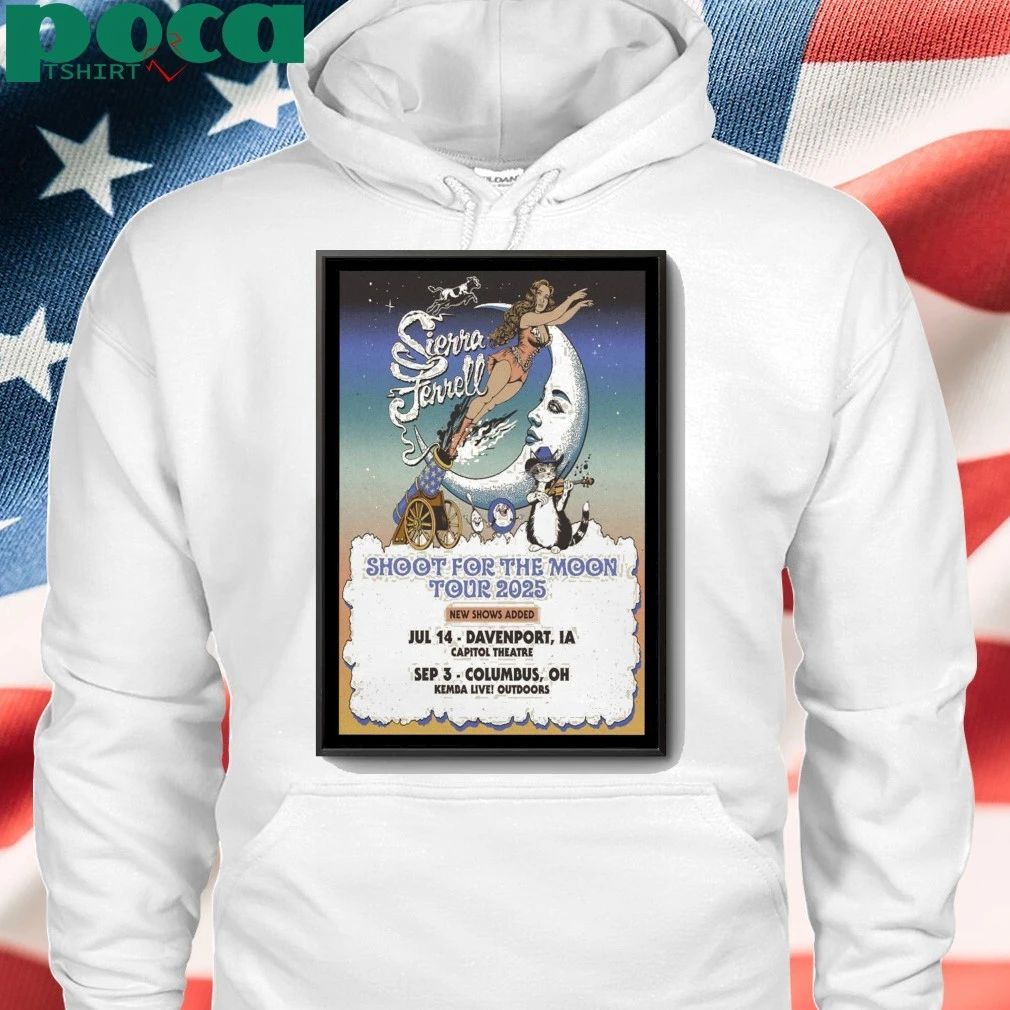 Sierra Ferrell Concert Columbus, OH September 3, 2025 Poster shirt