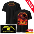 Metallica Italy 2026 Two Sided Shirt Stadio Renato Dall’Ara