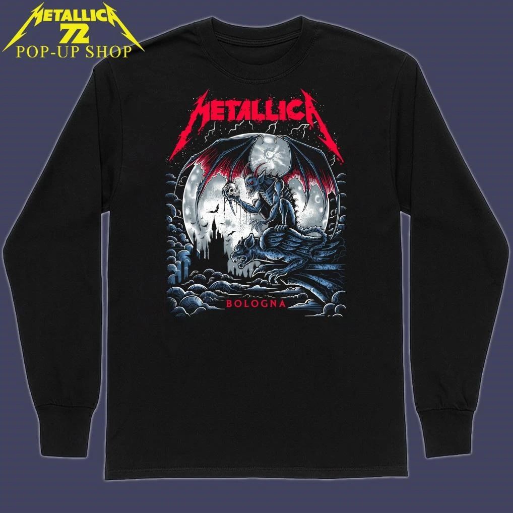 Metallica M72 Bologna June 3, 2026 Design by Keith Stanley Pop-Up Store T-Shirt
