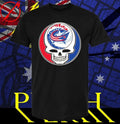 Columbus Blue Jackets X Grateful Dead Skull T-Shirt