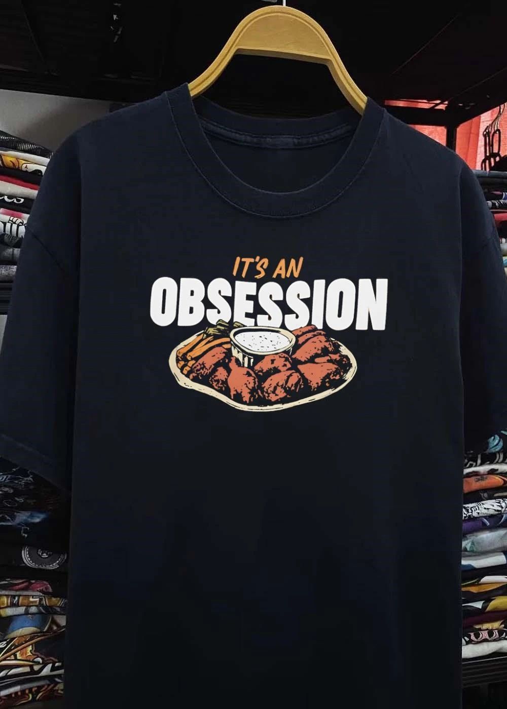 Foodie Apparel Eat Wings It’s an Obsession T-Shirt