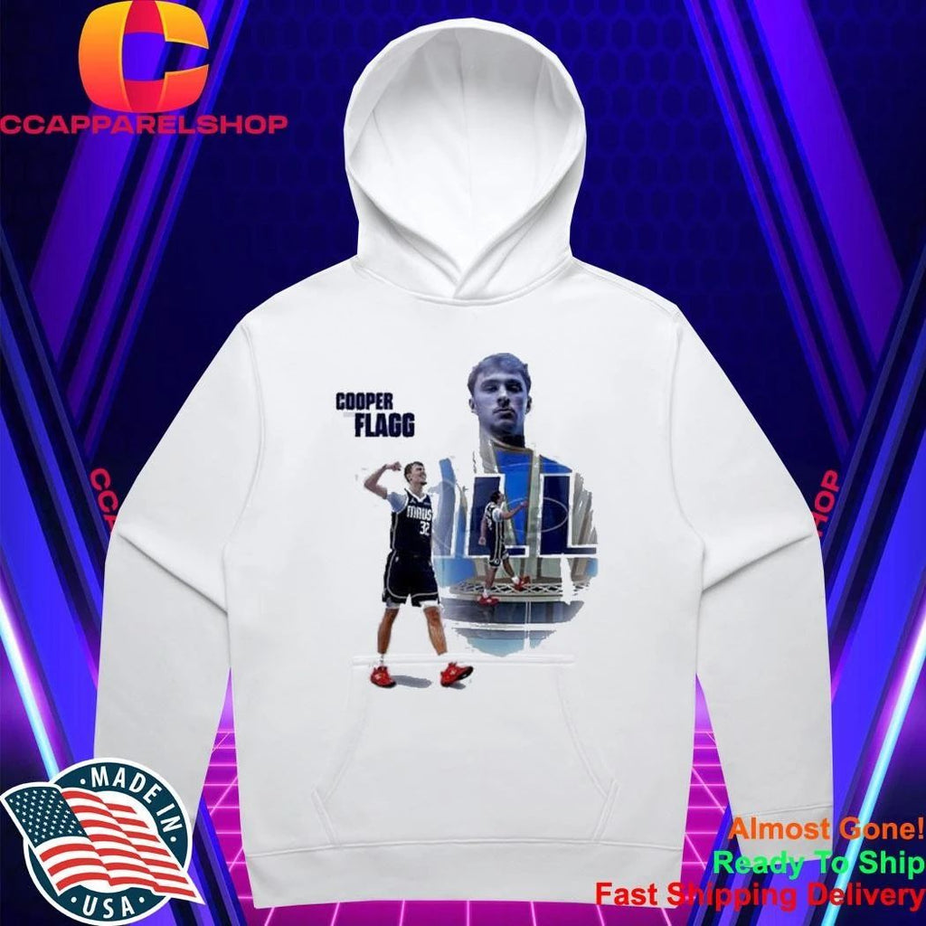 Cooper Flagg Dallas Mavericks jersey NBA Rookie of the Year Shirt