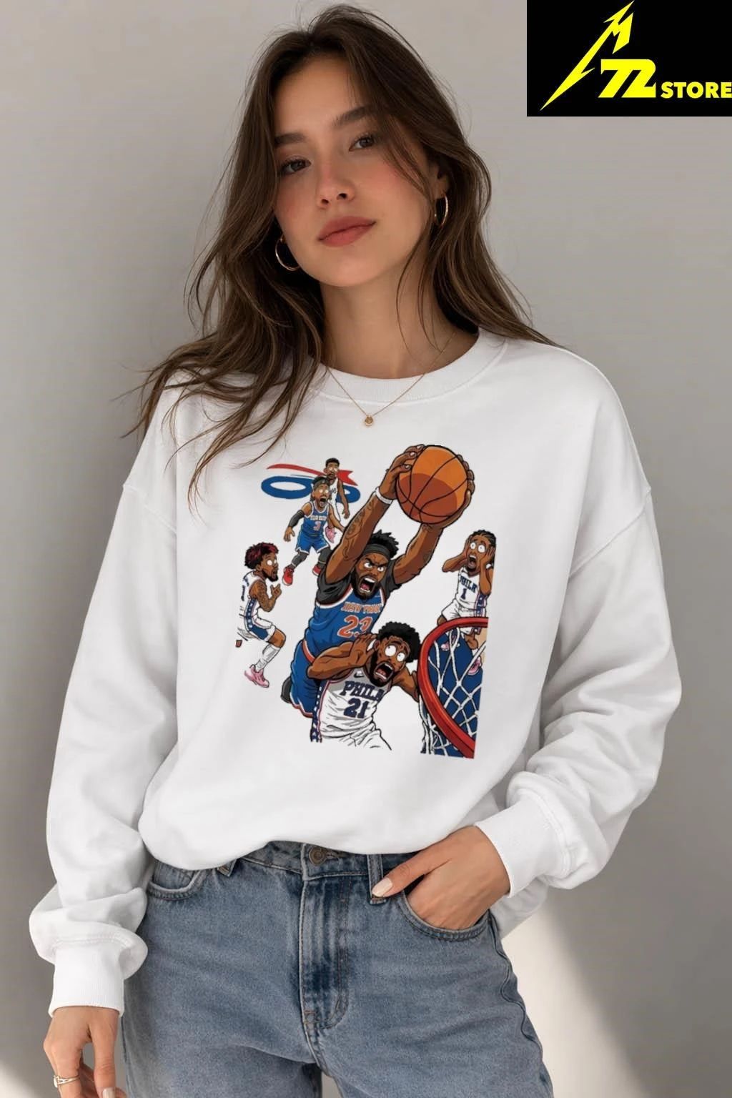 Josh Hart Monster Dunk Knicks Shirt