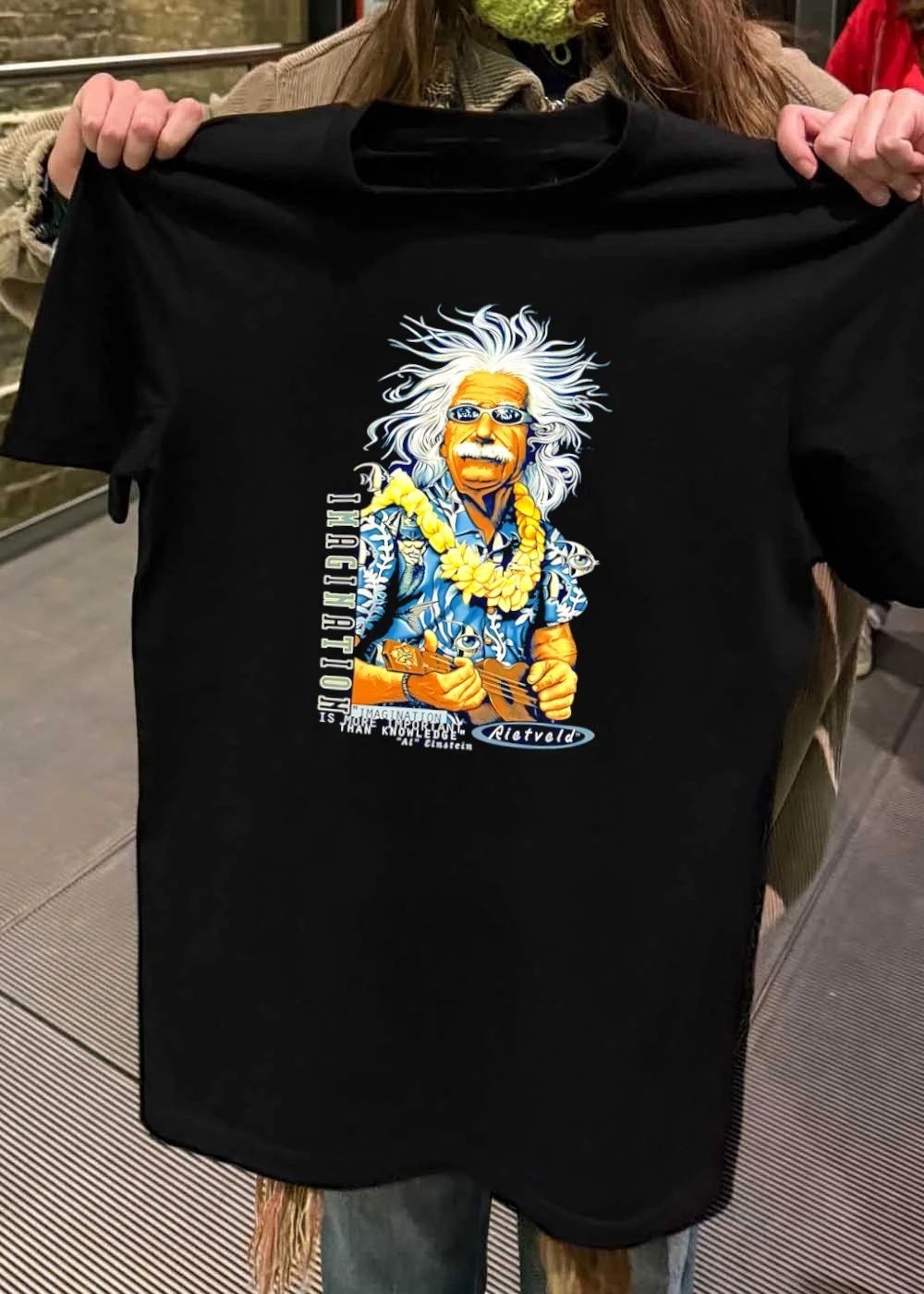 Imagination is more than knowledge Albert Einstein Ukulele shirt