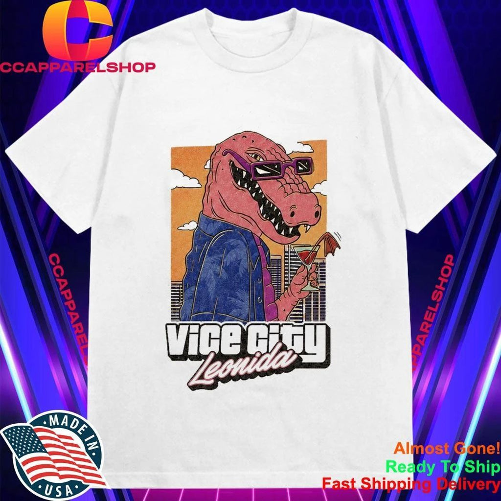Grand Theft Auto VI GTA 6 Jason Vice City Leonida Alligator Shirt