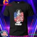 Patroness Of The USA Blessed Virgin Mary Catholic Art T Shirt