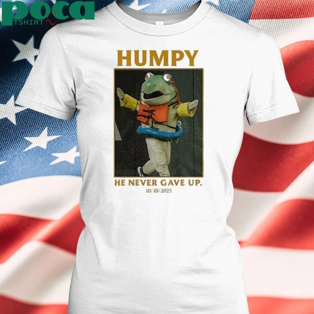 Humpy Salmon Seattle Mariners Mlb Baseball He Never Gave Up 10 10 2025 Shirt