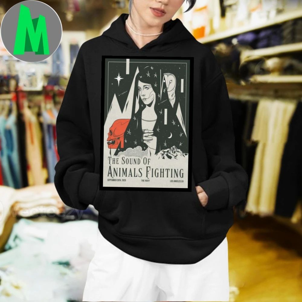 The Sound of Animals Fighting Tour Los Angeles, CA 2025 Poster Shirt