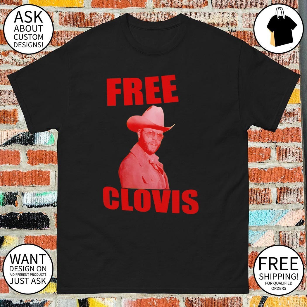 Charley Crockett Free Clovis shirt
