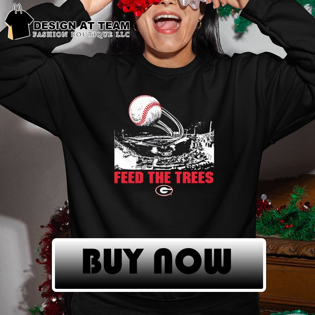 Feed the Trees Georgia Bulldogs baseball sports t-shirt